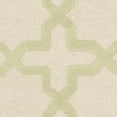 thumbnail image 5 of SAFAVIEH Cambridge Liz Geometric Wool Area Rug, Ivory/Light Green, 8' x 10', 5 of 5