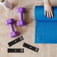 thumbnail image 4 of ETHZZLE 12PCS Weight Rack Black PP Universal Fit for Home Gym and Commercial Gym Use, 4 of 8
