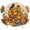 Beige, variant on Round Table Cover 36-44 Inch Thanksgiving Waterproof Reusable Table Cloth Round Fitted Vinyl Tablecloth with Elastic Edged for Parties Outdoors, Fall Harvest Punpkin Maple Leaf Farmhouse
