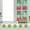 style E, variant on Privacy Window Film Glass Decals Blocking Non Adhesive Stained