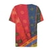 thumbnail image 5 of Fiudx Ofertas Relámpago Blusa de Manga Corta Estampada a La Moda para Mujer, Blusas Informales con Cuello Redondo, 5 of 5