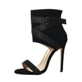 thumbnail image 2 of Zapatos de mujer Sandalias de boca de pez Moda Hebilla cruzada Tacones altos Zapatos grandes Wmkox8yii hfjk4490, 2 of 6