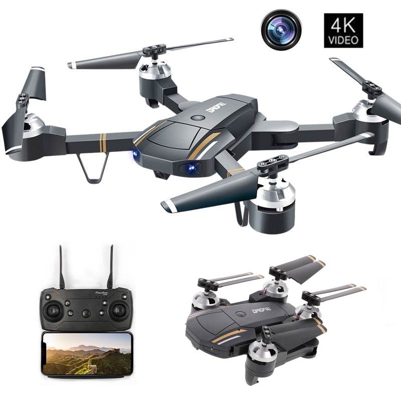 Foldable WIFI FPV RC Quadcopter Drone with 0.3MP HD Camera Selfie Drone Headless 