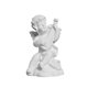 thumbnail image 2 of Estatua de ángel pequeño Soledad figura Decorativa de querubín de resina para Mesa 3,9x3,6x6,3 Cm, 2 of 10