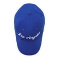 thumbnail image 6 of DALIX Los Angeles Baseball Cap Mens Womens Hats LA in Royal Blue, 6 of 6