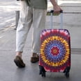 thumbnail image 3 of Colorful Tie Dye Mandala Pattern Luggage Cover Fashion Suitcase Cover Baggage Covers Fit 25-28 Inch Luggage (Go Travel), 3 of 5