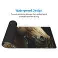 thumbnail image 4 of Pofeuu Palatial Gold Pattern Horse Print Desk Mat for Keyboard and Mouse，Computer Desk Matt for Desktop，Large Mouse Pad for Desk，Desk Pads on Top of Desks 12x31.5in, 4 of 8