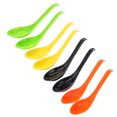 thumbnail image 3 of 8pcs Melamine Spoons Safety Spoon Home Kitchen Flatware Kids Portable Tableware, 3 of 7