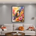 thumbnail image 2 of Hilo Algodón Ecológico Bordado Punto Cruz Colibrí Impreso 11CT 45x60cm Hugtrwg, 2 of 9