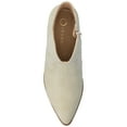 thumbnail image 5 of Journee Womens Taliah Western Low Cut Pointed Toe Cuban Heel Comfort Ankle Booties, Widths Available, 5 of 9