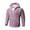 Purple, variant on Chiccall Men's Fuzzy Jackets Soft Warm Fleece Zip Up Plushy Hoodie Long Sleeve Fall Winter Casual Knitted Sweater Coats with Pocket