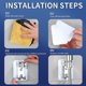 thumbnail image 5 of Soporte de ducha ajustable montado en la pared, soporte universal para cabezal de ducha, 2 piezas, 5 of 5
