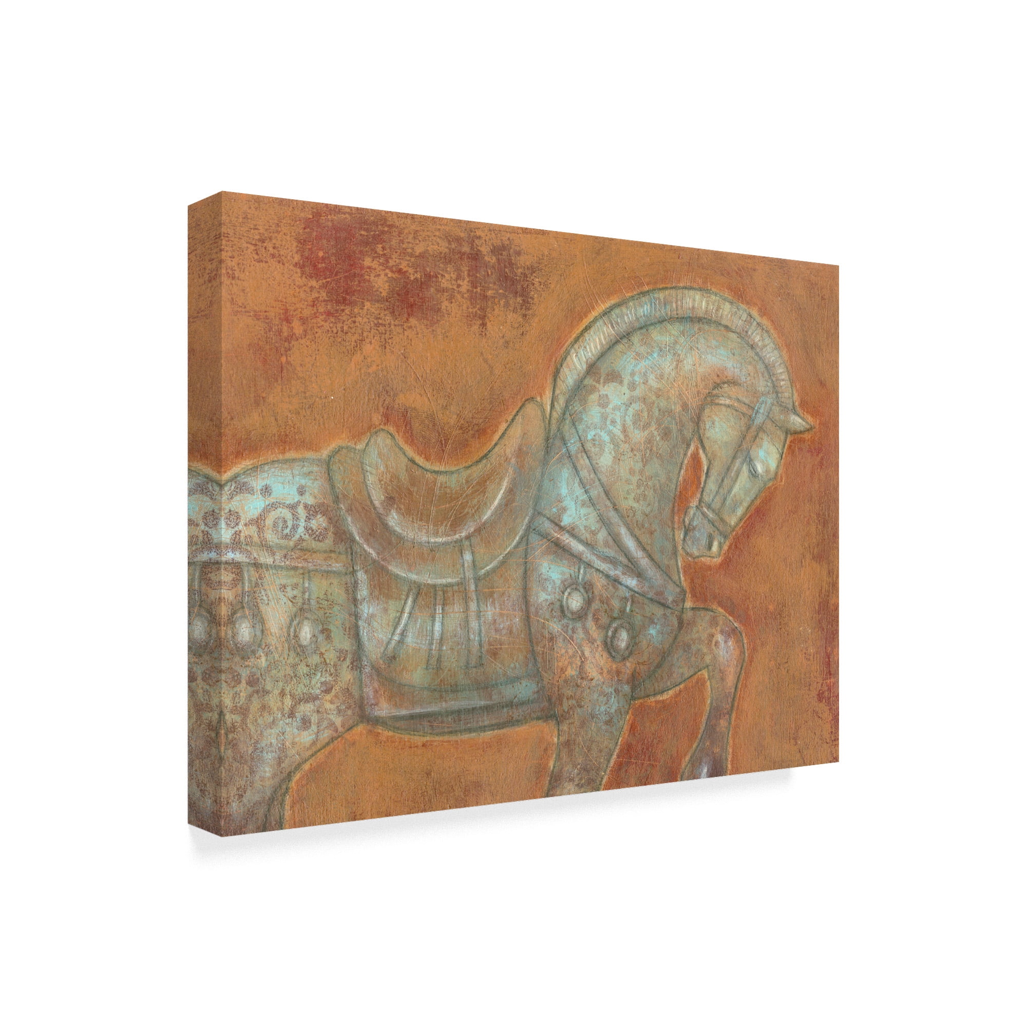 Trademark Fine Art 'Tang Horse I' Canvas Art by Norman Wyatt