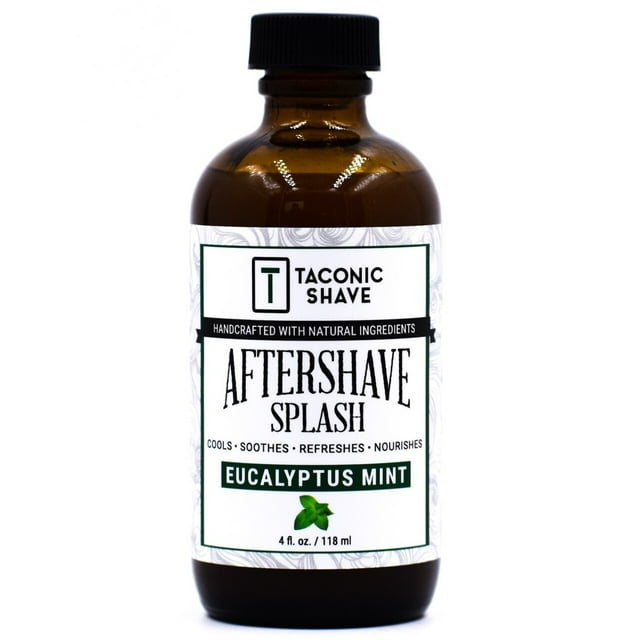 Taconic Shave Eucalyptus Mint Botanical Aftershave Splash Tonic - Cools, Soothes & Hydrates