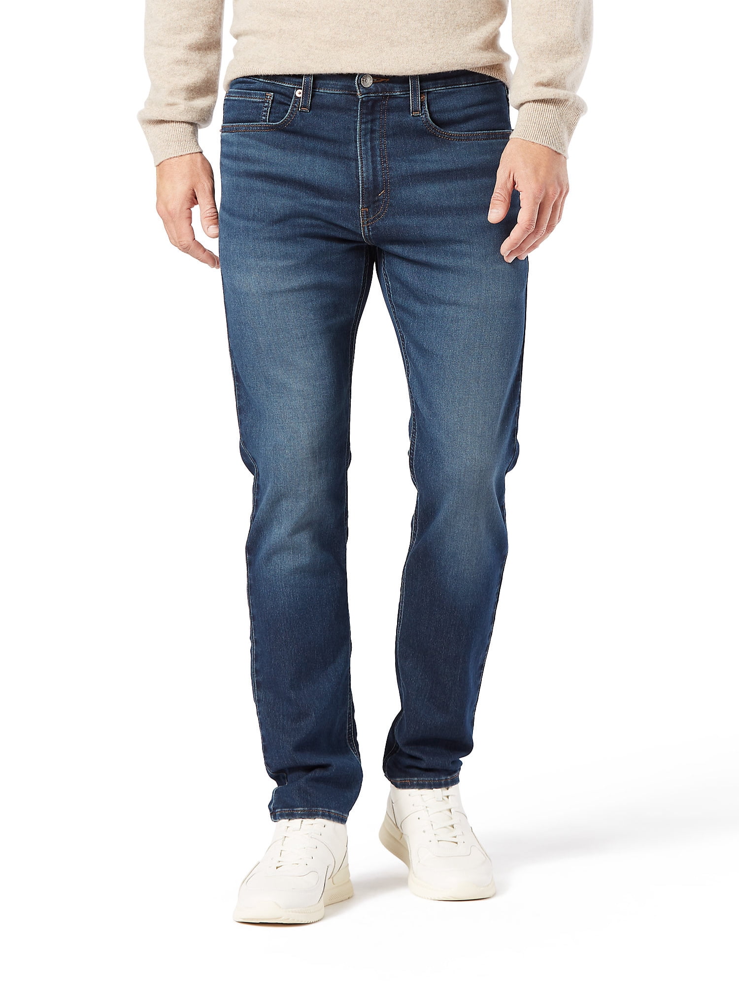 Signature by Levi Strauss & Co. Men's Regular Taper Fit Jeans - Walmart.com