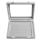 thumbnail image 1 of Joyero de terciopelo, 7 ranuras, caja de almacenamiento para anillos, pendientes y collares, 1 of 5