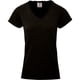 thumbnail image 1 of Comfort Colors - Camiseta con cuello en forma de V para mujer (Negro), 1 of 1