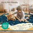 thumbnail image 4 of ODIKA 8'x10' Washable Area Rug Large Playroom Map Ocean Storytelling Compass Border for Dining Room, Office, Lounge, Non-Slip Chair-Friendly Mat, 4 of 7