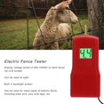 thumbnail image 5 of Probador de Voltaje Digital para Cercas Eléctricas con Pantalla LCD, Herramienta Práctica para Medir Voltaje de 15 KV, Medidor de Carga para Cercas de ., 5 of 5