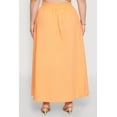 thumbnail image 4 of Womens Plus Size Poplin Maxi Skirt, 4 of 4