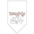 thumbnail image 5 of Christmas Pet and Dog Bandana Rhinestone, "Naughty, But In A Nice Way", 5 of 10