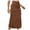 Brown, variant on Women Denim Cargo Long Skirts Casual Solid High Waisted Pencil Skirt Baggy Comfy Maxi Length Jean Skirt with Multi Pocket Army Green XL