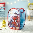 thumbnail image 2 of Marvel Spidey and Friends Pop Up Hamper for Children's Bedroom Décor, Red, Polyester, 2 of 6