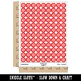 thumbnail image 2 of Finger Print Fingerprint 200+ Round Stickers - Red - Matte Finish - 0.50" Size, 2 of 3