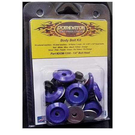 

Body Bolt Kit Purple Hex Head