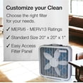 thumbnail image 2 of Lasko Air Flex 20" 3-Speed 2-in-1 Box Fan and Air Purifier in One, White, FF305, 2 of 9