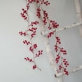 thumbnail image 4 of Guirlande Festive de Baies Rouges de 6 Pieds pour Portail de Jardin Intérieur Extérieur, Décorations Saisonnières d'Hiver pour la Maison, 4 of 6