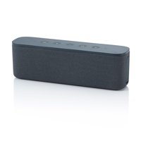 onn. Large Indoor Bluetooth Speaker, Grey