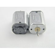 CHANCS of Small DC Motor DC 3.7V Speed 23500r/min Mini for dc Gear Motor DIY Toy Mini USB Fan Science Experiment Appliance with Shaft 2PCS