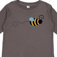 thumbnail image 4 of Inktastic Honey Bee Boys or Girls Long Sleeve Toddler T-Shirt, 4 of 5