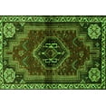 thumbnail image 1 of Ahgly Company Indoor Rectangle Persian Green Traditional Area Rugs, 2' x 5', 1 of 1