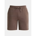 thumbnail image 5 of Athletic Works Men's and Big Men's Fusion Double Knit Shorts 8" Inseam, Sizes S-5XL, 5 of 5