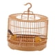 thumbnail image 4 of Jaula de pájaros para mascotas, nido de loro único redondo, jaula de soporte de loro portátil multifunción duradera para, 4 of 9