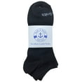 thumbnail image 6 of Yacht & Smith Wholesale Men's 97% Cotton Shoe Liner Training Socks Size 10-13, No Show Thin Low Cut Sport Ankle Socks (12 Pairs Assorted), 6 of 7