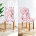 thumbnail image 5 of BZSMCE Chairs Slipcovers Dining Chair Covers Blossoming Pink Petals Creative Pattern, 5 of 7