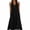 Black, variant on Womens Dresses Sundresses for Ombre Gradient V Neck Sleeveless Long Flowy Summer White S
