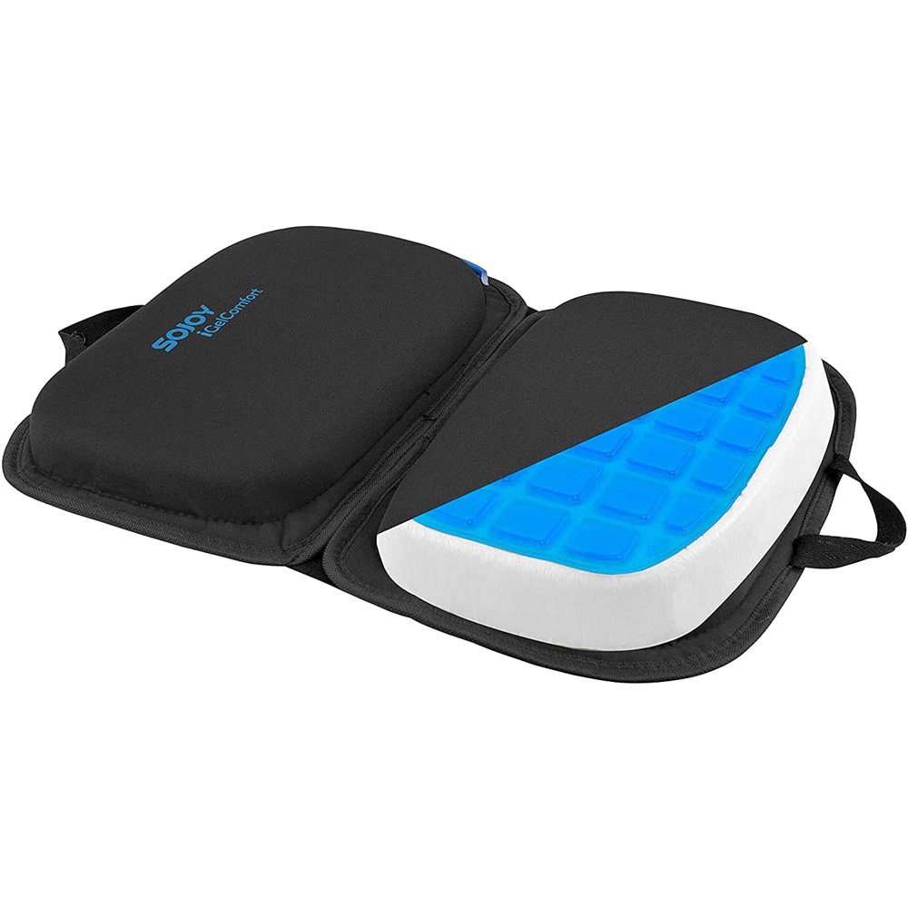 Sojoy 3 in 1 foldable Gel Seat Cushion Featured with Memory