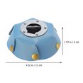 thumbnail image 3 of Shisuyan Lampshade Blue Leather 1Set 4.3x4.3in, 3 of 8