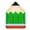 Green, variant on Honmine 10 Pack School Season Pencil Shaped Disposable Plates, Novelty Party Snack Plates for Cake or Treats, Creative Tableware for Celebration, Picnic, Event