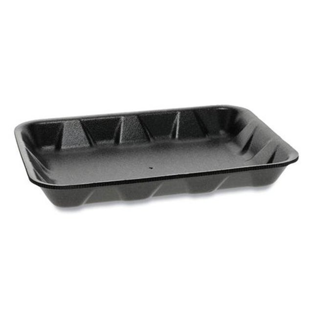 PCT 0TFB04D10000 No. 4D1 Supermarket Tray, Black