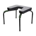 thumbnail image 2 of S SERENABLE Yoga Headstand Bench Inversion Chair PU Pads Strong Steel Frame Core Strength Building Headstand Yoga Headstand Stool Black WITH Mat, 2 of 9