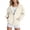 Khaki, variant on Girls Zip Up Hoodie Jacket Long Sleeve Pullover Sweatshirt Solid Color Casual Outerwear Coat Tops Kids Youth Fashion Black 12-13 Years