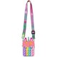 thumbnail image 4 of 2 Packs Pop Unicorn Purses For Girls, Fashion Fidget Toys Push Bubbles Toy , Wallet Ladies Bag Silica Dimple Crossbody Bagrainbow And Pink, 4 of 4