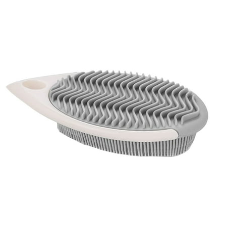 

Bath Tub Racks Silicone Laundry Brush Multifunctional Cleaning Brush Household Clothes Board Brush Soft Shoe Brush Stove And Grill Polish