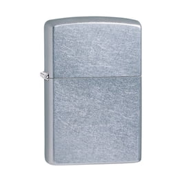 Zippo Pocket Lighter High Polish Chrome - Dad Engraved Design, 3.5 X 2.25 Inches, Classic Windproof Refillable Lighter