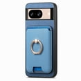 thumbnail image 7 of Allytech Google Pixel 8 Case, Detachable Magnetic Wallet Case with Card Holder & Ring Stand, Support Car Mount, Premium PU Leather Shockproof Durable Protective Slim Case Cover - Blue, 7 of 7